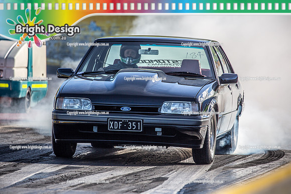 Funday @ Calder Park Drag Racing Sunday 1 July 2018  (105839)  XDF351