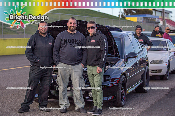 Funday @ Calder Park Drag Racing Sunday 1 July 2018  (105898)  VX0403 JET96