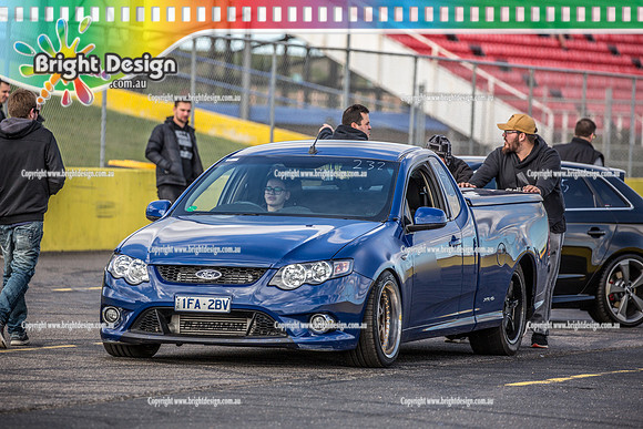 Funday @ Calder Park Drag Racing Sunday 1 July 2018  (105968)  1FA2BV