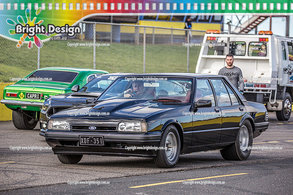 Funday @ Calder Park Drag Racing Sunday 1 July 2018  (105975)  XDF351