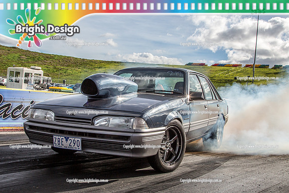 Funday @ Calder Park Drag Racing Sunday 1 July 2018  (106186)  ZBE290