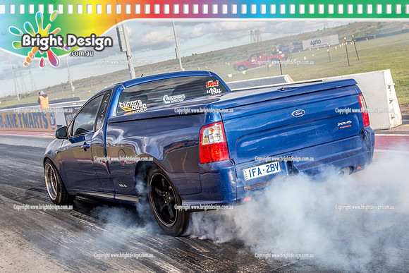 Funday @ Calder Park Drag Racing Sunday 1 July 2018  (106323)  1FA2BV