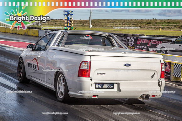 Funday @ Calder Park Drag Racing Sunday 1 July 2018  (106538)  ZNF695