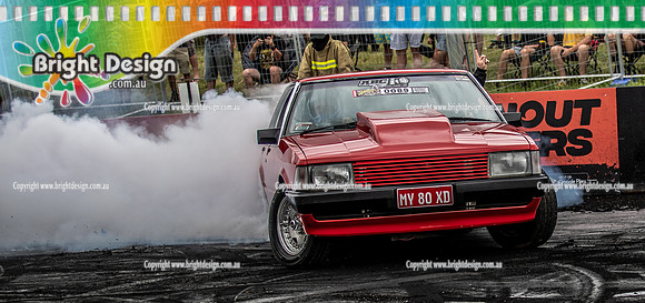 Summernats 34 Friday 7 Jan 2022  BDMP3224  MY80XD BURNOUT