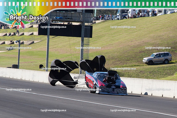 X-Champs @ Sydney Dragway SUN 4 May 2014  (6783)  TD 4 PETER KAPIRIS BROS RACING  TOP DOOR SLAMMER
