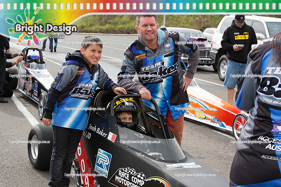 X-Champs @ Sydney Dragway SAT 3 May 2014  (4094)  CROWD  BJD 5609 JOSH BAKER