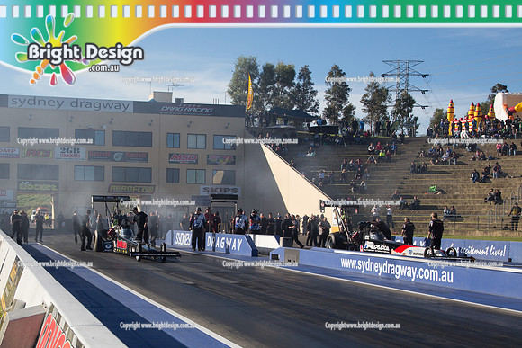 X-Champs @ Sydney Dragway SUN 4 May 2014  (7006)   TOP FUEL  TD 33 PHILL JIM READ RACING  TOP FUEL TF 531 RAPISARDA RACING