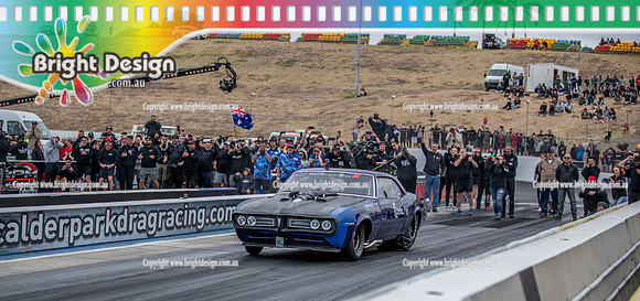 Street Outlaws NPK No Prep Kings vs Australia @ Calder D2 19 March 2023 (148193) 1968 Robin Roberts Racing