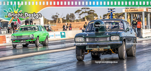 Street Machine Drag Challenge Weekend 3 SMDCW3 March 2022  BDMP1290  PRO369 ALON VELLA  3936 SUB12 CHRIS KAARSBERG 1674