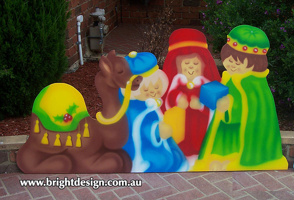 9-40 TD-05 UC1w Traditonal Christmas Handmade Garden & Roof Christmas Decoration