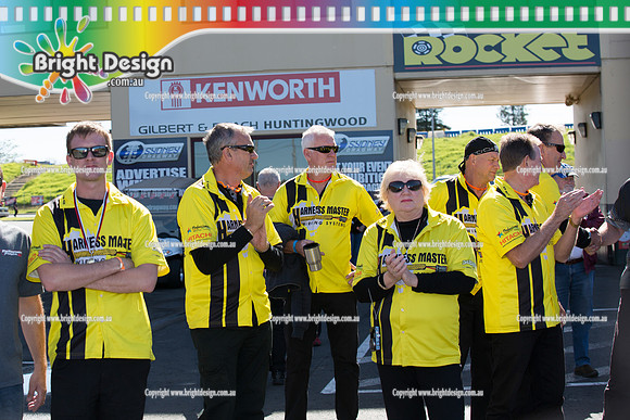 X-Champs @ Sydney Dragway SUN 4 May 2014  (6246)   COMPETITION AA 4206 KYLE PULAND  crowd