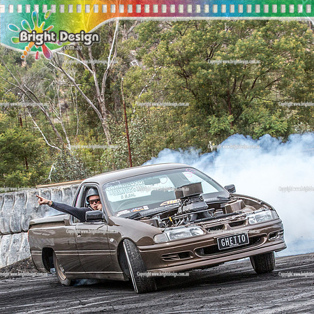Street Machine Supernats 24 @ Stawell Motor Sports Club 8 Dec 2018  (1210)-2   GHETTO BURNOUT