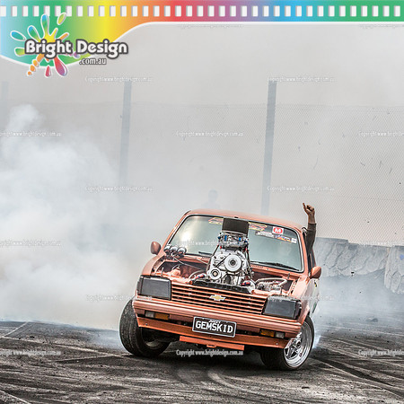 Street Machine Supernats 24 @ Stawell Motor Sports Club 8 Dec 2018  (1305)-2  GEMSKID BURNOUT