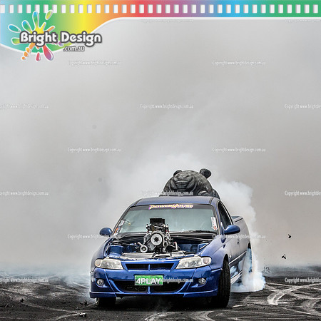 Street Machine Supernats 24 @ Stawell Motor Sports Club 8 Dec 2018  (1334)-2  4PLAY BURNOUT