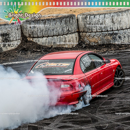 Street Machine Supernats 24 @ Stawell Motor Sports Club 8 Dec 2018  (1771)  LTMFRY BURNOUT