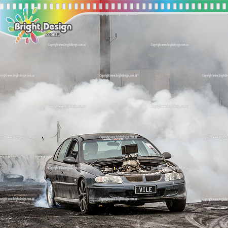 Street Machine Supernats 24 @ Stawell Motor Sports Club 8 Dec 2018  (1987)-2  VILE BURNOUT