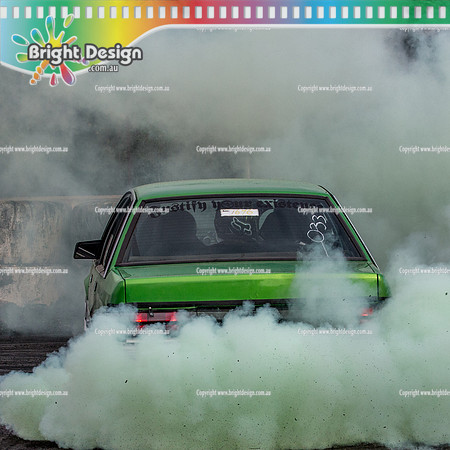 Street Machine Supernats 24 @ Stawell Motor Sports Club 8 Dec 2018  (2626)  GUNJA BURNOUT