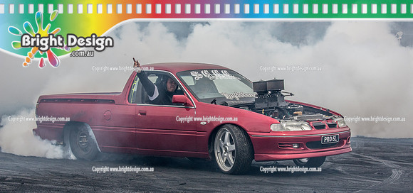 Street Machine Supernats 24 @ Stawell Motor Sports Club 8 Dec 2018  (1031)  PRO6L BURNOUT