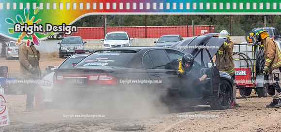 Street Machine Supernats 24 @ Stawell Motor Sports Club 8 Dec 2018  (1068)  SMKNLS  BURNOUT