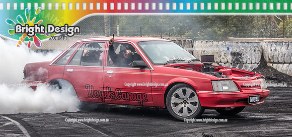 Street Machine Supernats 24 @ Stawell Motor Sports Club 8 Dec 2018  (1083)  NOBAIL BURNOUT