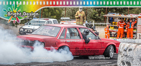 Street Machine Supernats 24 @ Stawell Motor Sports Club 8 Dec 2018  (1091)  NOBAIL BURNOUT