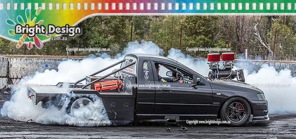 Street Machine Supernats 24 @ Stawell Motor Sports Club 8 Dec 2018  (1236)  ONGROG BURNOUT