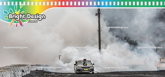 Street Machine Supernats 24 @ Stawell Motor Sports Club 8 Dec 2018  (1248)  ONGROG BURNOUT