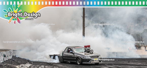 Street Machine Supernats 24 @ Stawell Motor Sports Club 8 Dec 2018  (1252)  ONGROG BURNOUT