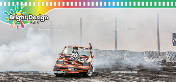 Street Machine Supernats 24 @ Stawell Motor Sports Club 8 Dec 2018  (1305)  GEMSKID BURNOUT