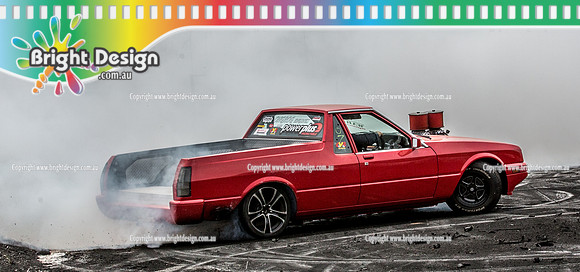 Street Machine Supernats 24 @ Stawell Motor Sports Club 8 Dec 2018  (1358)-2  EVILXF BURNOUT