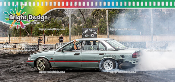 Street Machine Supernats 24 @ Stawell Motor Sports Club 8 Dec 2018  (1463)  SLOXR6 BURNOUT
