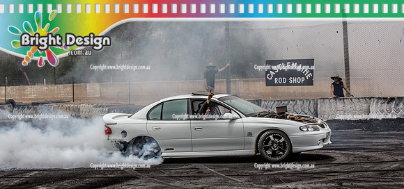 Street Machine Supernats 24 @ Stawell Motor Sports Club 8 Dec 2018  (1572)  FELONY BURNOUT