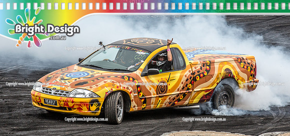 Street Machine Supernats 24 @ Stawell Motor Sports Club 8 Dec 2018  (1670)  DEADLY BURNOUT
