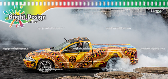 Street Machine Supernats 24 @ Stawell Motor Sports Club 8 Dec 2018  (1680)-2  DEADLY BURNOUT