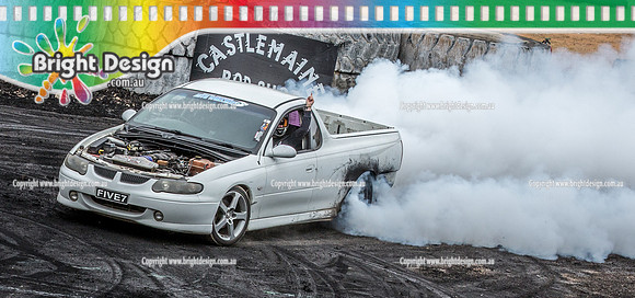 Street Machine Supernats 24 @ Stawell Motor Sports Club 8 Dec 2018  (1835)  FIVE7 BURNOUT