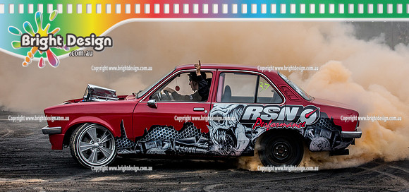 Street Machine Supernats 24 @ Stawell Motor Sports Club 8 Dec 2018  (1865)  TYRFRYYR BURNOUT