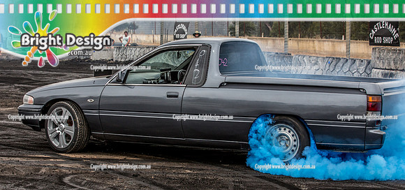 Street Machine Supernats 24 @ Stawell Motor Sports Club 8 Dec 2018  (1924)   KAOS BURNOUT
