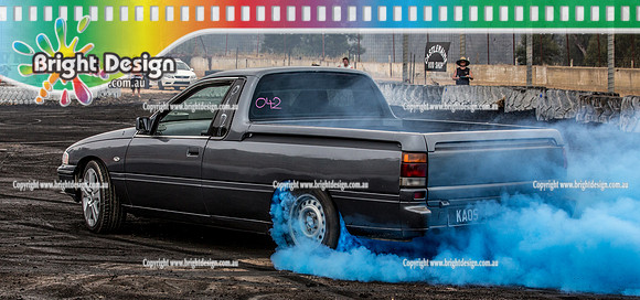 Street Machine Supernats 24 @ Stawell Motor Sports Club 8 Dec 2018  (1925)  KAOS BURNOUT