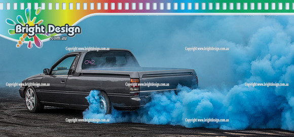 Street Machine Supernats 24 @ Stawell Motor Sports Club 8 Dec 2018  (1933)  KAOS BURNOUT