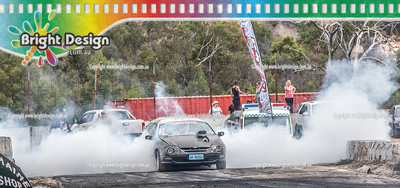 Street Machine Supernats 24 @ Stawell Motor Sports Club 8 Dec 2018  (2017)  50BUCKA BURNOUT