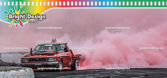 Street Machine Supernats 24 @ Stawell Motor Sports Club 8 Dec 2018  (2338)  4GRIMWHORE BURNOUT