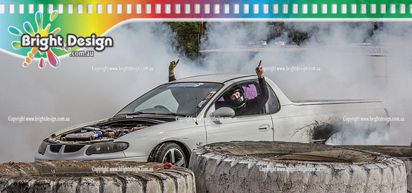 Street Machine Supernats 24 @ Stawell Motor Sports Club 8 Dec 2018  (2593)  FIVE7 BURNOUT