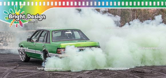 Street Machine Supernats 24 @ Stawell Motor Sports Club 8 Dec 2018  (2625)  GUNJA BURNOUT