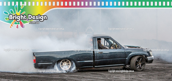 Street Machine Supernats 24 @ Stawell Motor Sports Club 8 Dec 2018  (2818)  TUBTHMPR BURNOUT