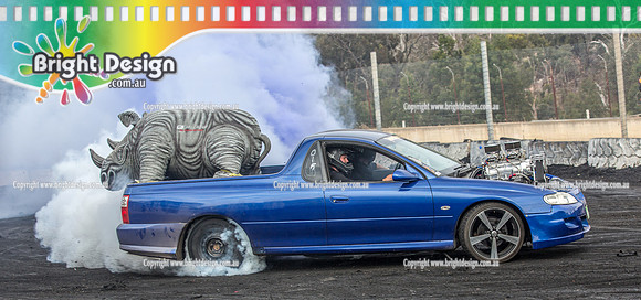 Street Machine Supernats 24 @ Stawell Motor Sports Club 8 Dec 2018  (2869)  4PLAY BURNOUT