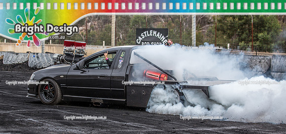 Street Machine Supernats 24 @ Stawell Motor Sports Club 8 Dec 2018  (3118)  ONGROG BURNOUT