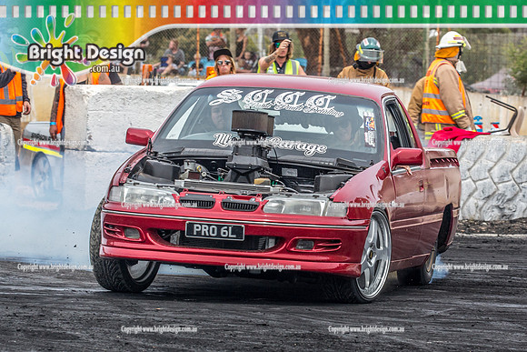 Street Machine Supernats 24 @ Stawell Motor Sports Club 8 Dec 2018  (1025)  PRO6L BURNOUT