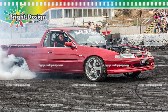 Street Machine Supernats 24 @ Stawell Motor Sports Club 8 Dec 2018  (1027)  PRO6L BURNOUT