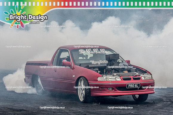 Street Machine Supernats 24 @ Stawell Motor Sports Club 8 Dec 2018  (1030)  PRO6L BURNOUT