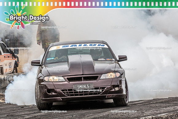 Street Machine Supernats 24 @ Stawell Motor Sports Club 8 Dec 2018  (1048)  SMKNLS  BURNOUT
